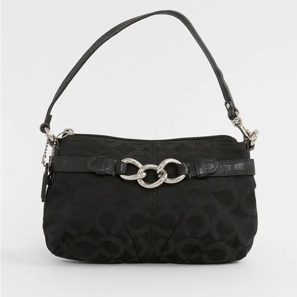 Handbags - Coach Black Designer Shoulder Bag